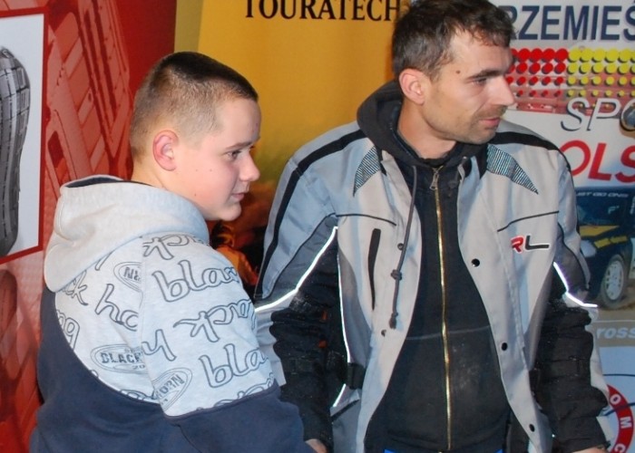 Dawid Kobzinski -13  lat- trzecie miejsce - 63 Pogon za lisem